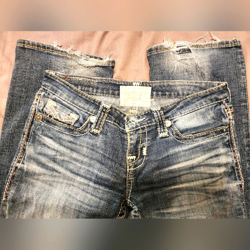 27 EXTRA LONG Liv Big Star Jeans